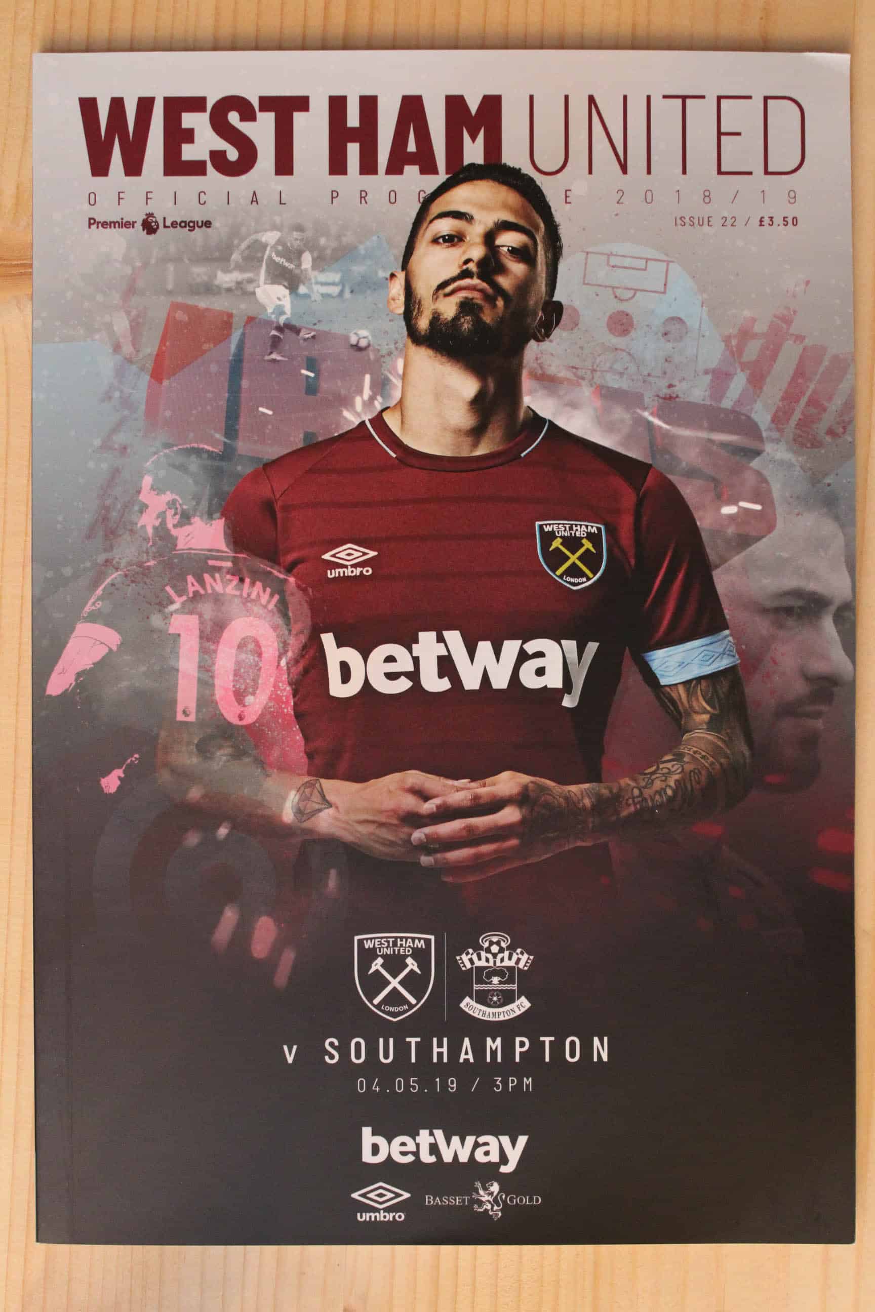 West Ham United FC v Southampton FC